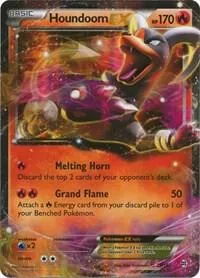 Houndoom EX #21/162 Holofoil Pokémon card from XY - BREAKthrough