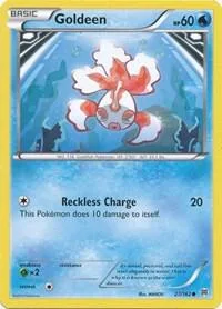 Goldeen #27/162 Reverse Holofoil Pokémon card from XY - BREAKthrough