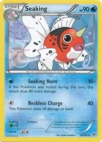 Seaking #28/162 Pokémon card from XY - BREAKthrough