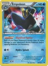 Empoleon #38/162 Reverse Holofoil Pokémon card from XY - BREAKthrough
