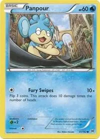 Panpour #41/162 Pokémon card from XY - BREAKthrough