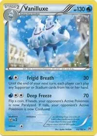 Vanilluxe #45/162 Reverse Holofoil Pokémon card from XY - BREAKthrough