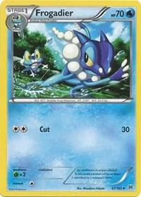 Frogadier #47/162 Pokémon card from XY - BREAKthrough