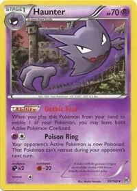 Haunter #59/162 Reverse Holofoil Pokémon card from XY - BREAKthrough