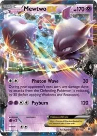 Mewtwo EX 61 #61/162 Holofoil Pokémon card from XY - BREAKthrough