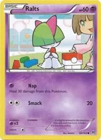 Ralts 68 #68/162 Pokémon card from XY - BREAKthrough