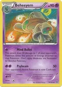 Beheeyem #74/162 Pokémon card from XY - BREAKthrough