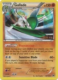 Gallade #84/162 Reverse Holofoil Pokémon card from XY - BREAKthrough