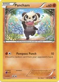 Pancham #86/162 Reverse Holofoil Pokémon card from XY - BREAKthrough