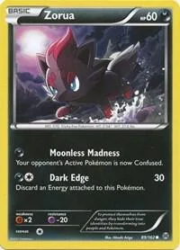 Zorua 89 #89/162 Reverse Holofoil Pokémon card from XY - BREAKthrough