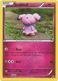 Snubbull #98/162 Pokémon card from XY - BREAKthrough