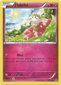 Flabebe #101/162 Pokémon card from XY - BREAKthrough