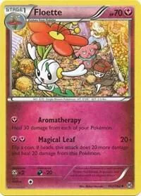 Floette #102/162 Pokémon card from XY - BREAKthrough