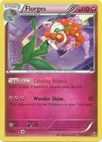 Florges #103/162 Pokémon card from XY - BREAKthrough