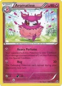 Aromatisse #106/162 Reverse Holofoil Pokémon card from XY - BREAKthrough