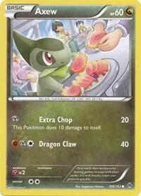 Axew 109 #109/162 Pokémon card from XY - BREAKthrough