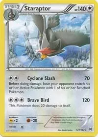 Staraptor #127/162 Reverse Holofoil Pokémon card from XY - BREAKthrough