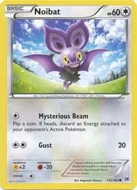 Noibat 132 #132/162 Reverse Holofoil Pokémon card from XY - BREAKthrough