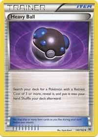Heavy Ball #140/162 Pokémon card from XY - BREAKthrough