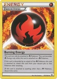 Burning Energy #151/162 Pokémon card from XY - BREAKthrough