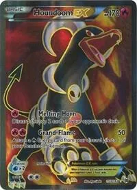 Houndoom EX Full Art #153/162 Holofoil Pokémon card from XY - BREAKthrough