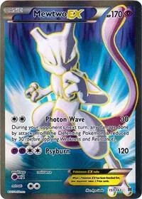 Mewtwo EX 157 Full Art #157/162 Holofoil Pokémon card from XY - BREAKthrough