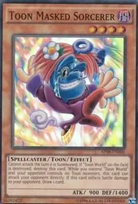 Toon Masked Sorcerer AP08-EN006 Yu-Gi-Oh card from Astral Pack 8