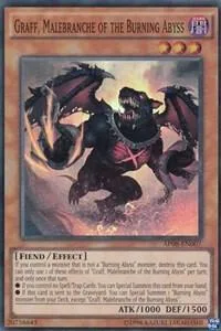 Graff, Malebranche of the Burning Abyss AP08-EN007 Yu-Gi-Oh card from Astral Pack 8