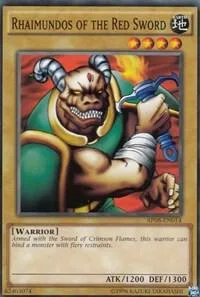 Rhaimundos of the Red Sword AP08-EN014 Yu-Gi-Oh card from Astral Pack 8
