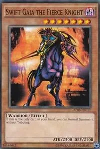 Swift Gaia the Fierce Knight AP08-EN017 Yu-Gi-Oh card from Astral Pack 8