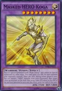Masked HERO Koga AP08-EN022 Yu-Gi-Oh card from Astral Pack 8