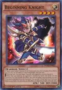 Beginning Knight DOCS-EN022 Unlimited Yu-Gi-Oh card from Dimension of Chaos