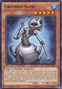Graydle Slime DOCS-EN032 Unlimited Yu-Gi-Oh card from Dimension of Chaos
