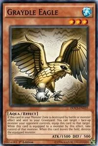Graydle Eagle DOCS-EN035 1st Edition Yu-Gi-Oh card from Dimension of Chaos