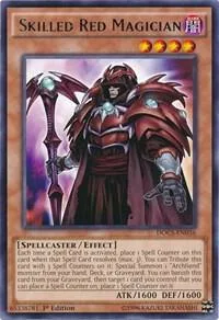 Skilled Red Magician DOCS-EN036 Unlimited Yu-Gi-Oh card from Dimension of Chaos