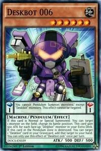 Deskbot 006 DOCS-EN039 Unlimited Yu-Gi-Oh card from Dimension of Chaos