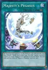Majesty's Pegasus DOCS-EN058 1st Edition Yu-Gi-Oh card from Dimension of Chaos