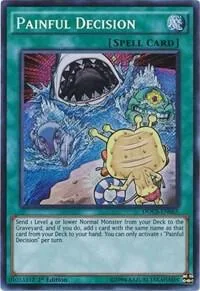 Painful Decision DOCS-EN065 1st Edition Yu-Gi-Oh card from Dimension of Chaos