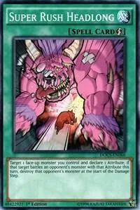 Super Rush Headlong DOCS-EN066 Yu-Gi-Oh card from Dimension of Chaos