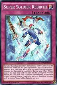 Super Soldier Rebirth DOCS-EN070 1st Edition Yu-Gi-Oh card from Dimension of Chaos