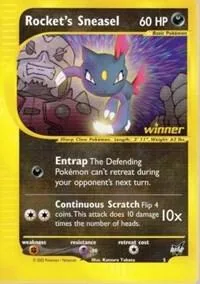 Rocket's Sneasel - 5 [Winner] #005/009 Pokémon card from Best of Promos