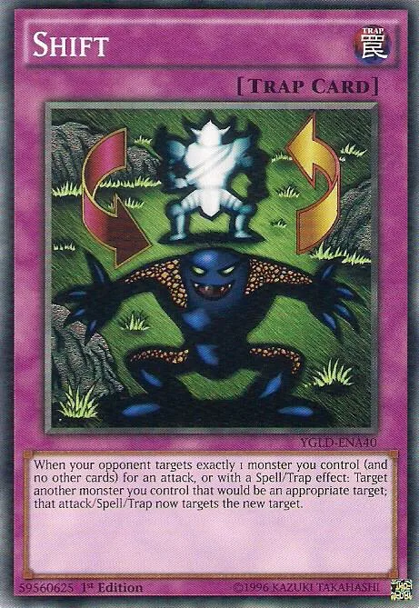 Shift YGLD-ENA40 Yu-Gi-Oh card from King of Games: Yugi's Legendary Decks
