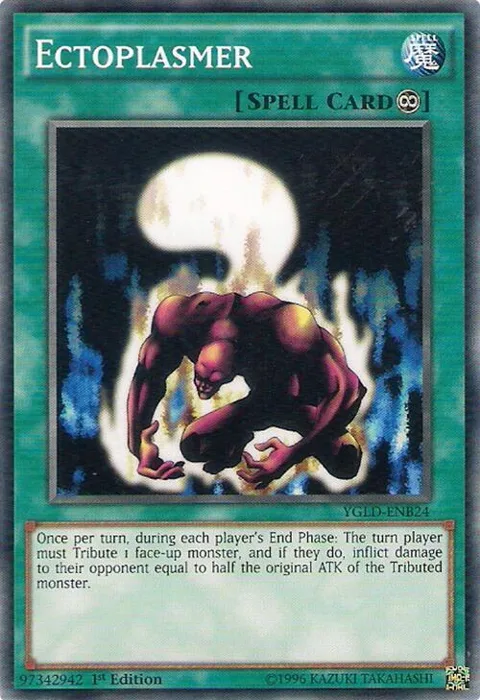 Ectoplasmer YGLD-ENB24 Yu-Gi-Oh card from King of Games: Yugi's Legendary Decks