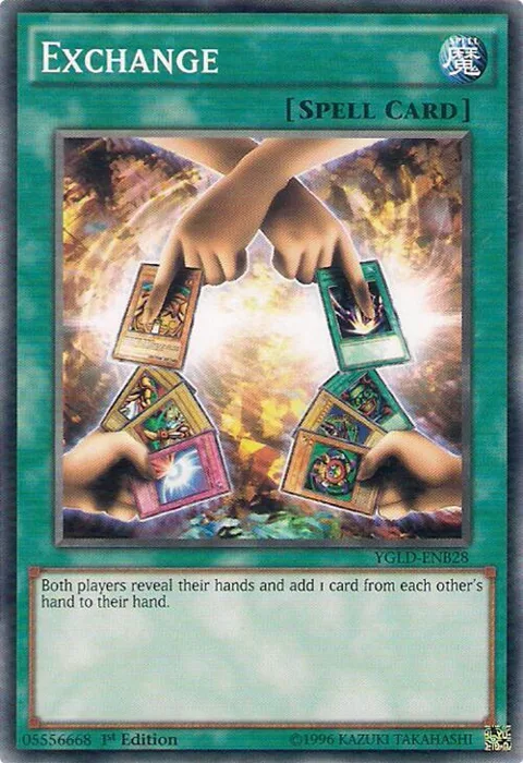 Exchange YGLD-ENB28 Yu-Gi-Oh card from King of Games: Yugi's Legendary Decks