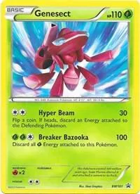 Genesect #BW101 Pokémon card from Black and White Promos