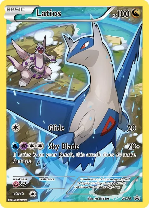 Latios Full Art Promo #XY79 Holofoil Pokémon card from XY Promos