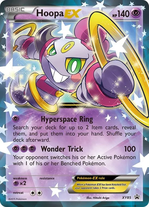 Hoopa EX Collection Promo #XY85 Holofoil Pokémon card from XY Promos