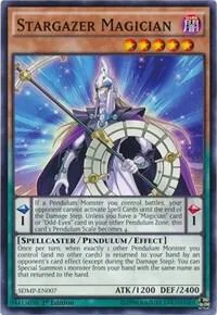 Stargazer Magician SDMP-EN007 Yu-Gi-Oh card from Structure Deck: Master of Pendulum