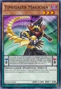Timegazer Magician SDMP-EN008 Yu-Gi-Oh card from Structure Deck: Master of Pendulum