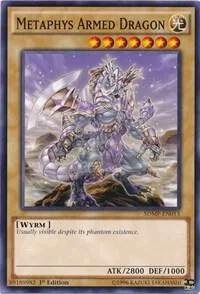 Metaphys Armed Dragon SDMP-EN013 Yu-Gi-Oh card from Structure Deck: Master of Pendulum